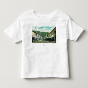 Camiseta De Bebé Día ocupado en la tercera opinión de la calle