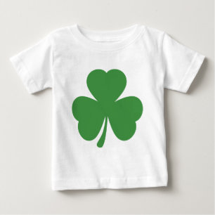 Camiseta De Bebé día verde de los ´s de St Patrick del trébol