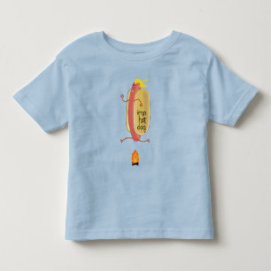 Camiseta De Bebé Diablo del atrevimiento del perrito caliente