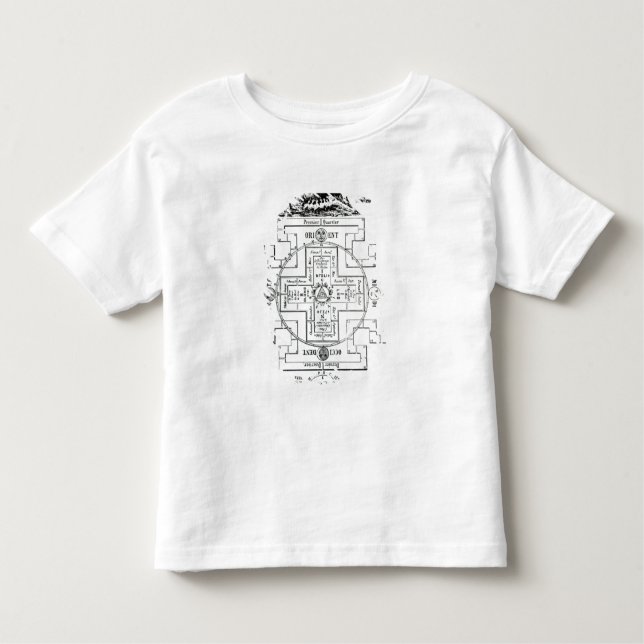 Camiseta De Bebé Diagrama místico de Solomon (Anverso)