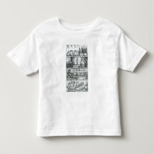 Camiseta De Bebé Diagrama papal, 1588