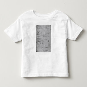 Camiseta De Bebé Diagramas astronómicos, del códice