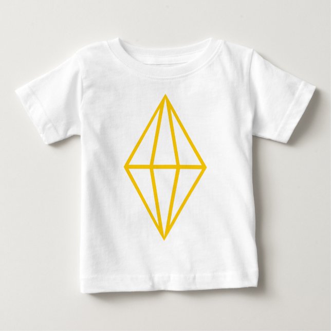 Camiseta De Bebé Diamante (Anverso)