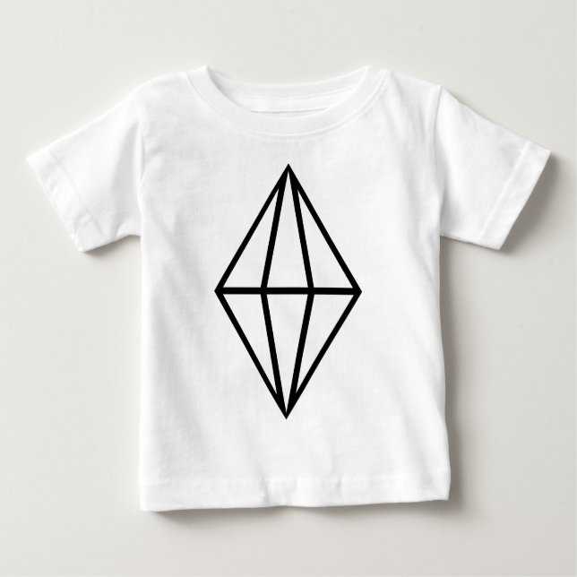Camiseta De Bebé Diamante (Anverso)