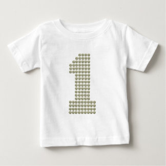 Camiseta de bebé Diamante de imitación impresa