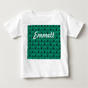 Camiseta De Bebé Diamantes Art Deco