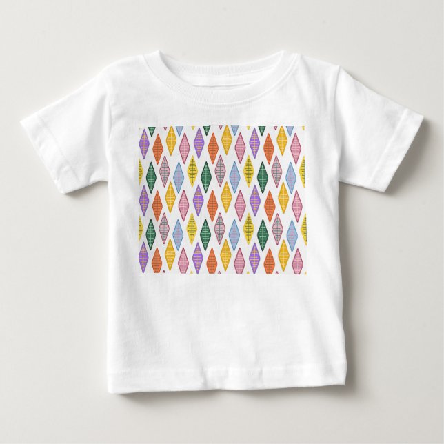 Camiseta De Bebé Diamantes atómicos (Anverso)
