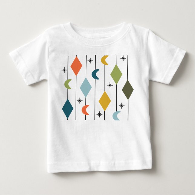 Camiseta De Bebé Diamond Moons (Anverso)