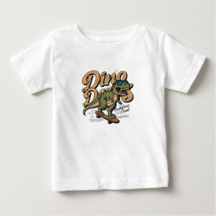 Camiseta De Bebé Días de Dino