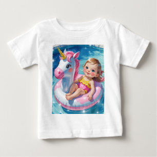 Camiseta De Bebé Días de Piscina