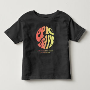 Camiseta De Bebé Días épicos