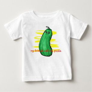 Camiseta De Bebé Dibujo animado de la salmuera