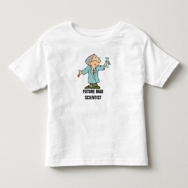 Camiseta De Bebé Dibujo animado divertido enojado futuro del (Anverso)