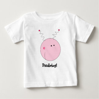 Camiseta De Bebé Dibujo animado lindo del Doodlebug