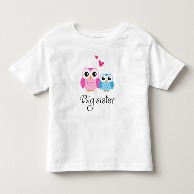 Camiseta De Bebé Dibujo animado lindo del pequeño hermano de la (Anverso)