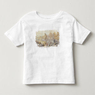 Camiseta De Bebé Dibujo animado que representa el country folk que