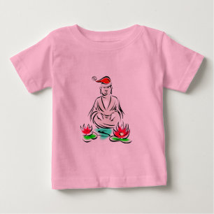 Camiseta De Bebé Dibujo de Buda de navidades