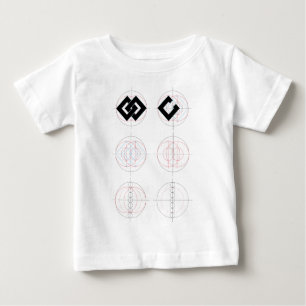 Camiseta De Bebé Dibujo de clavos diferentes