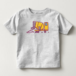 Camiseta De Bebé Dibujo de un camión mezclador de cemento - Inspira