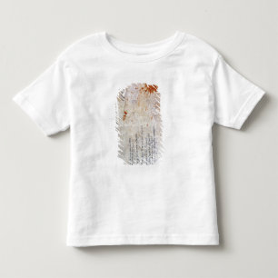 Camiseta De Bebé Dibujo de una urna y de una figura con las notas