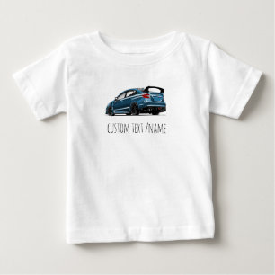 Camiseta De Bebé dibujo del ángulo trasero del s205