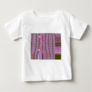Camiseta De Bebé Dibujo del patrón abstracto de denso e intrincado