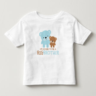 Camiseta De Bebé Dice "Voy a ser Gran Hermano"