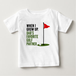 Camiseta De Bebé Dicho divertido de golf para bebé golfista