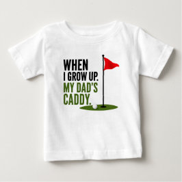 Camiseta De Bebé Dicho divertido de golf para bebé golfista