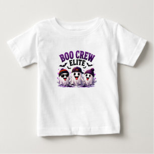 Camiseta De Bebé 🎃 Dicho divertido de la escuadra de fantasmas de