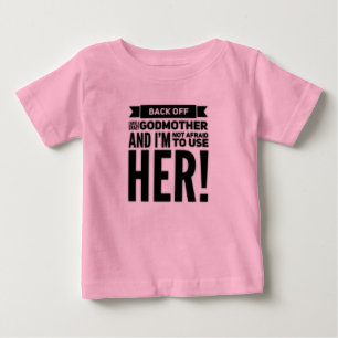 Camiseta De Bebé Dicho divertido de madrina