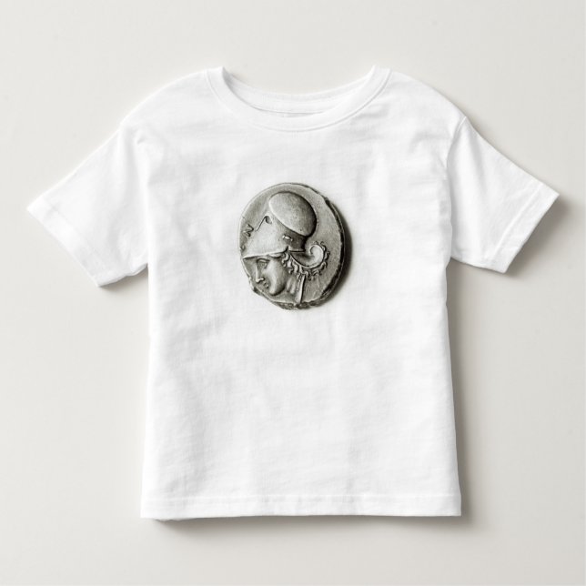 Camiseta De Bebé Didrachma de Heracles: Athena de representación (Anverso)