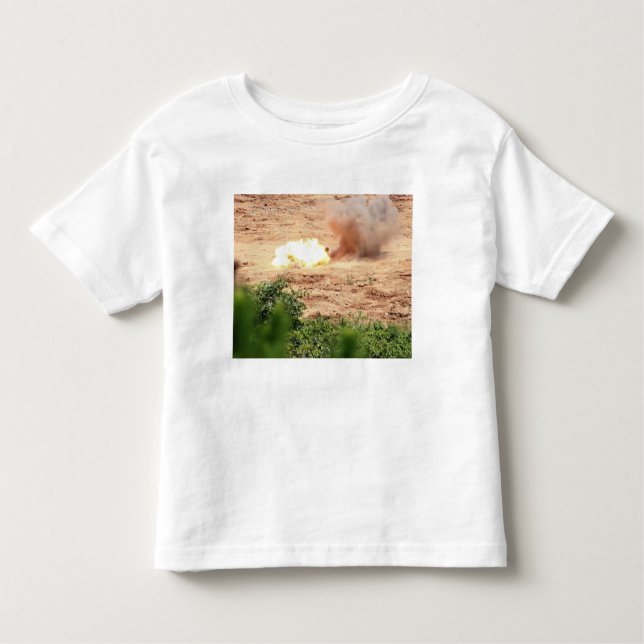 Camiseta De Bebé Diez bloques de medio kilo de TNT (Anverso)