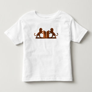 Camiseta De Bebé Diez mandamientos y leones