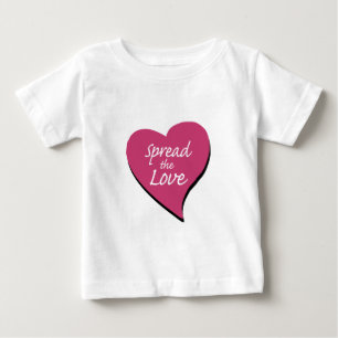 Camiseta De Bebé Difundir el amor