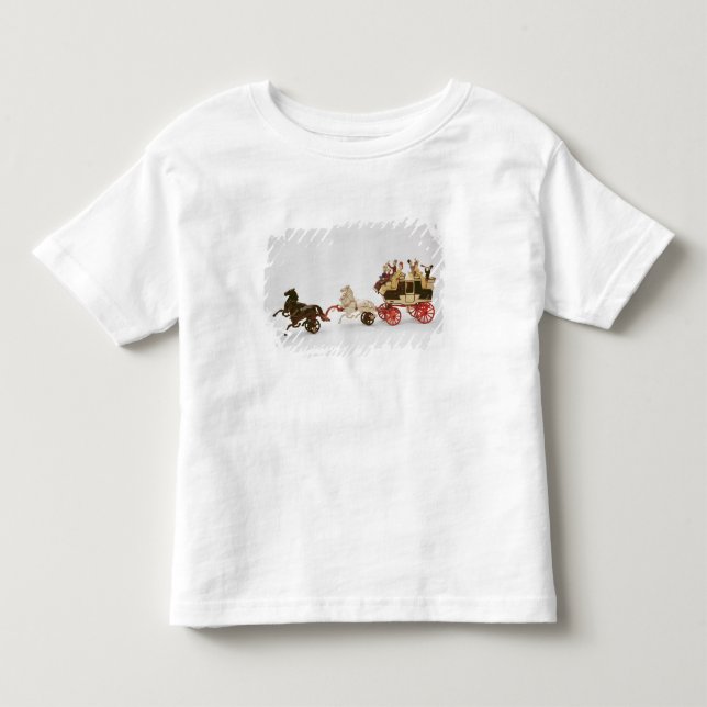 Camiseta De Bebé Diligencia del juguete (Anverso)