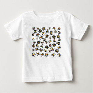 Camiseta De Bebé Dillon's Daisies