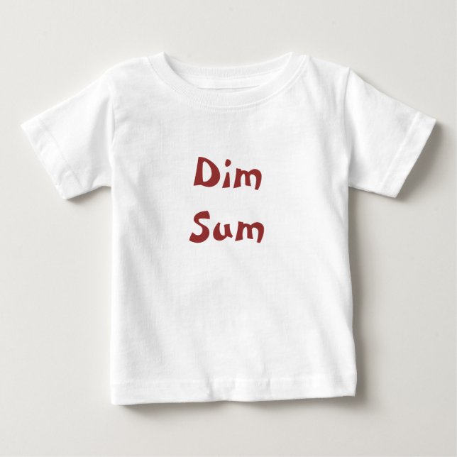 Camiseta De Bebé Dim Sum (Anverso)