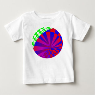 Camiseta De Bebé Dimensiones dobladas por Kenneth Yoncich