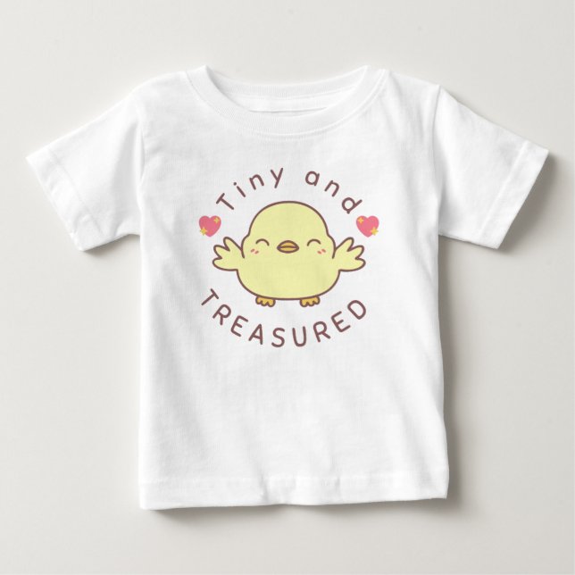 Camiseta De Bebé Diminuto y preciado (Anverso)