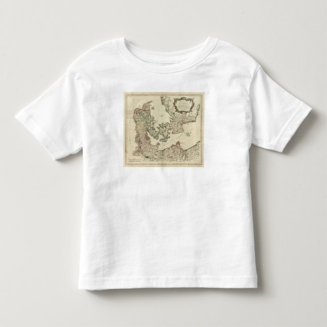 Camiseta De Bebé Dinamarca 3 (Anverso)