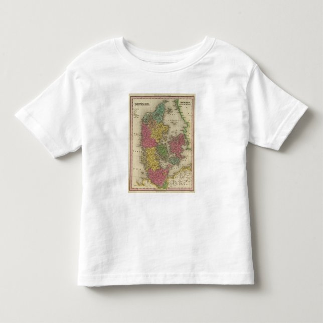 Camiseta De Bebé Dinamarca 9 (Anverso)