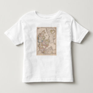 Camiseta De Bebé Dinamarca y Alemania