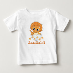 Camiseta De Bebé Dine mite