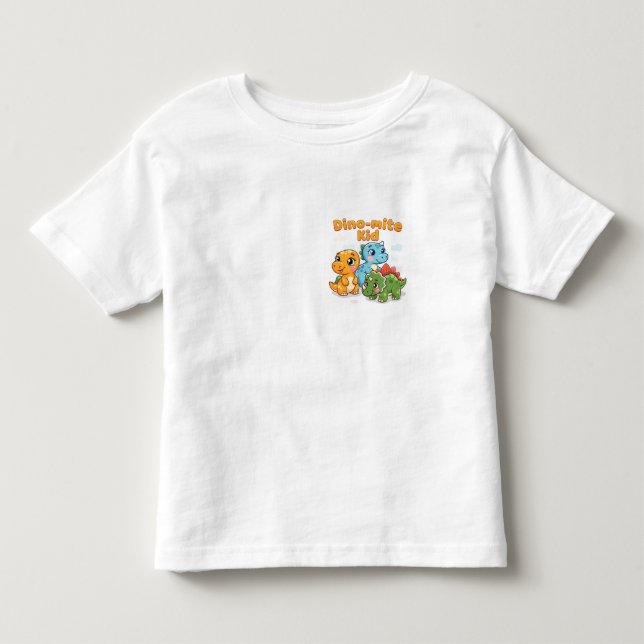 Camiseta De Bebé Dino (Anverso)