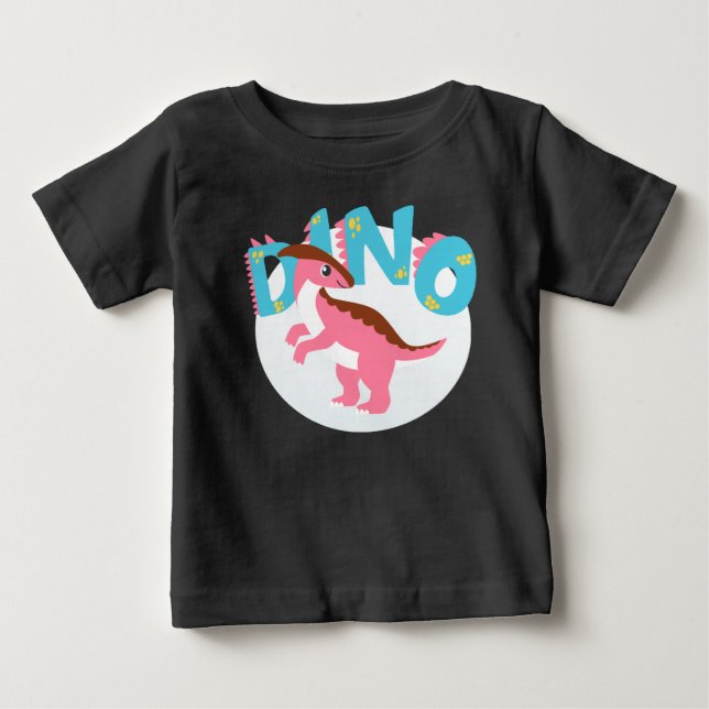 Camiseta De Bebé Dino (Anverso)