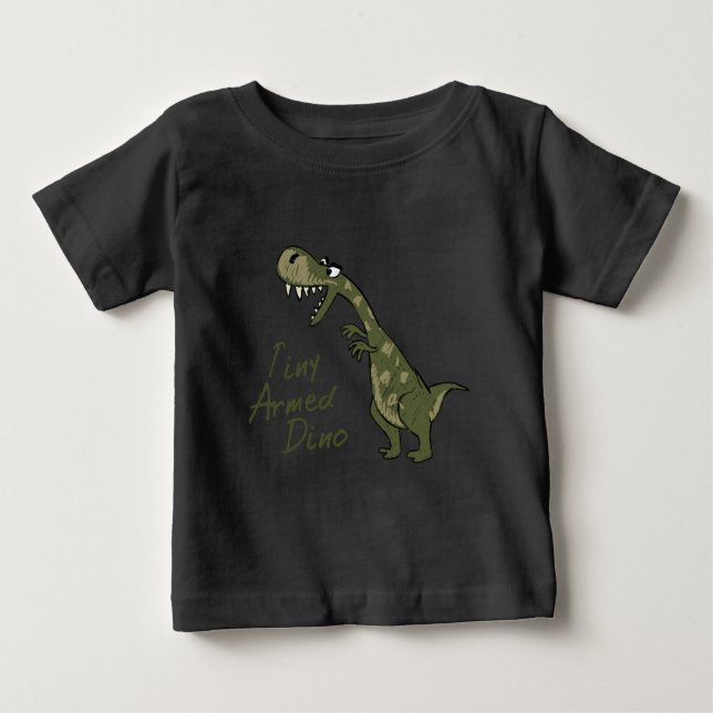 Camiseta De Bebé Dino armado minúsculo (Anverso)