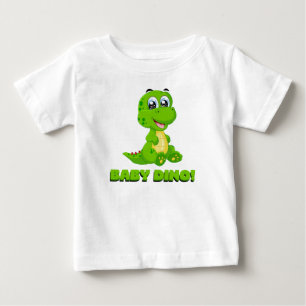 Camiseta De Bebé Dino bebé