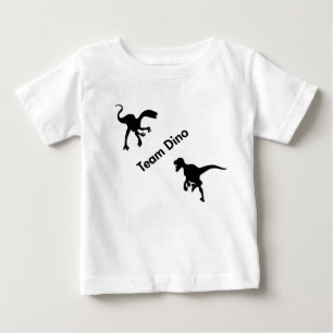 Camiseta De Bebé Dino equipo de dinosaurios