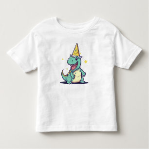 Camiseta De Bebé Dino Fiesta